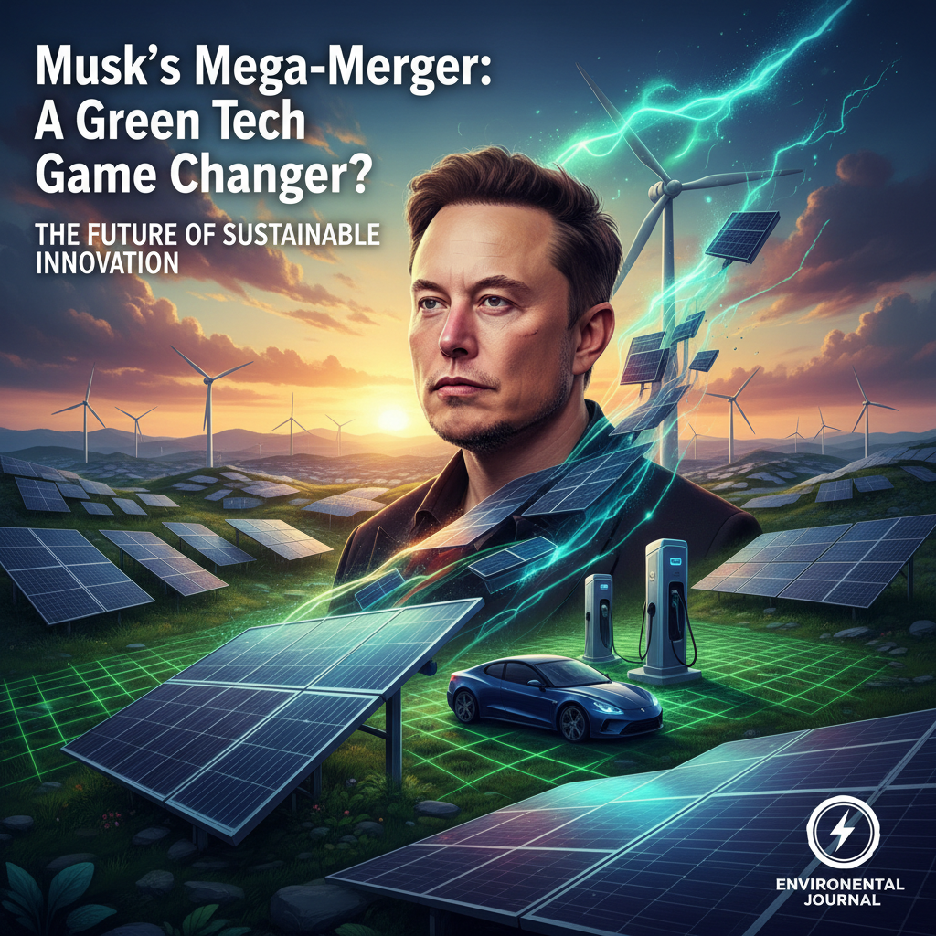 Musk's Mega-Merger: A Green Tech Game Changer?
