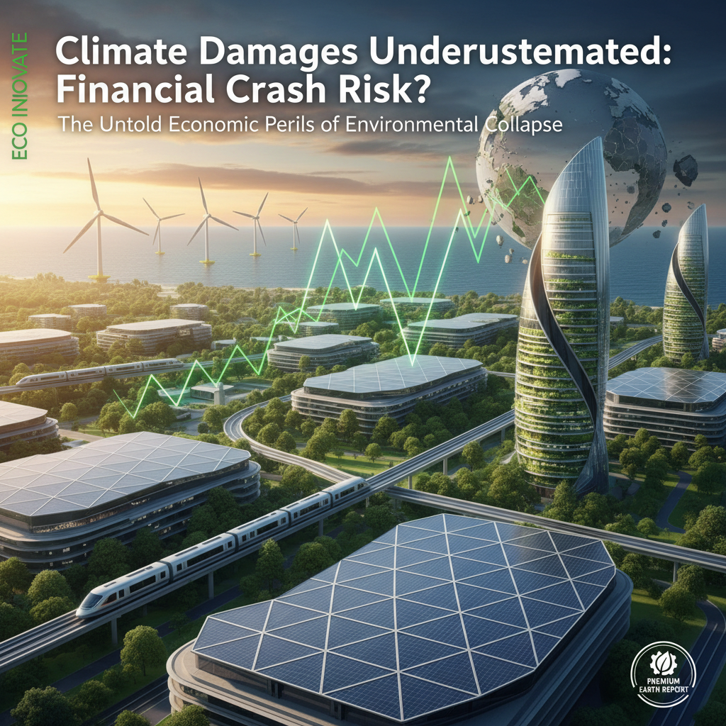 Climate Damages Underestimated: Financial Crash Risk?