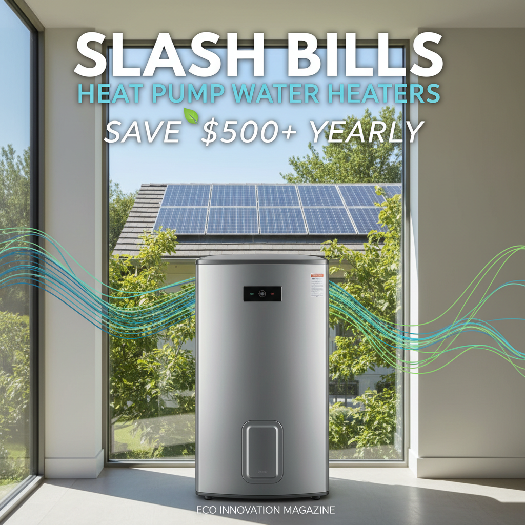 Slash Bills: Heat Pump Water Heaters Save $500+ Yearly