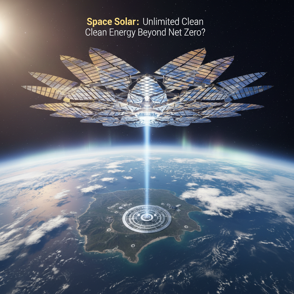 Space Solar: Unlimited Clean Energy Beyond Net Zero?