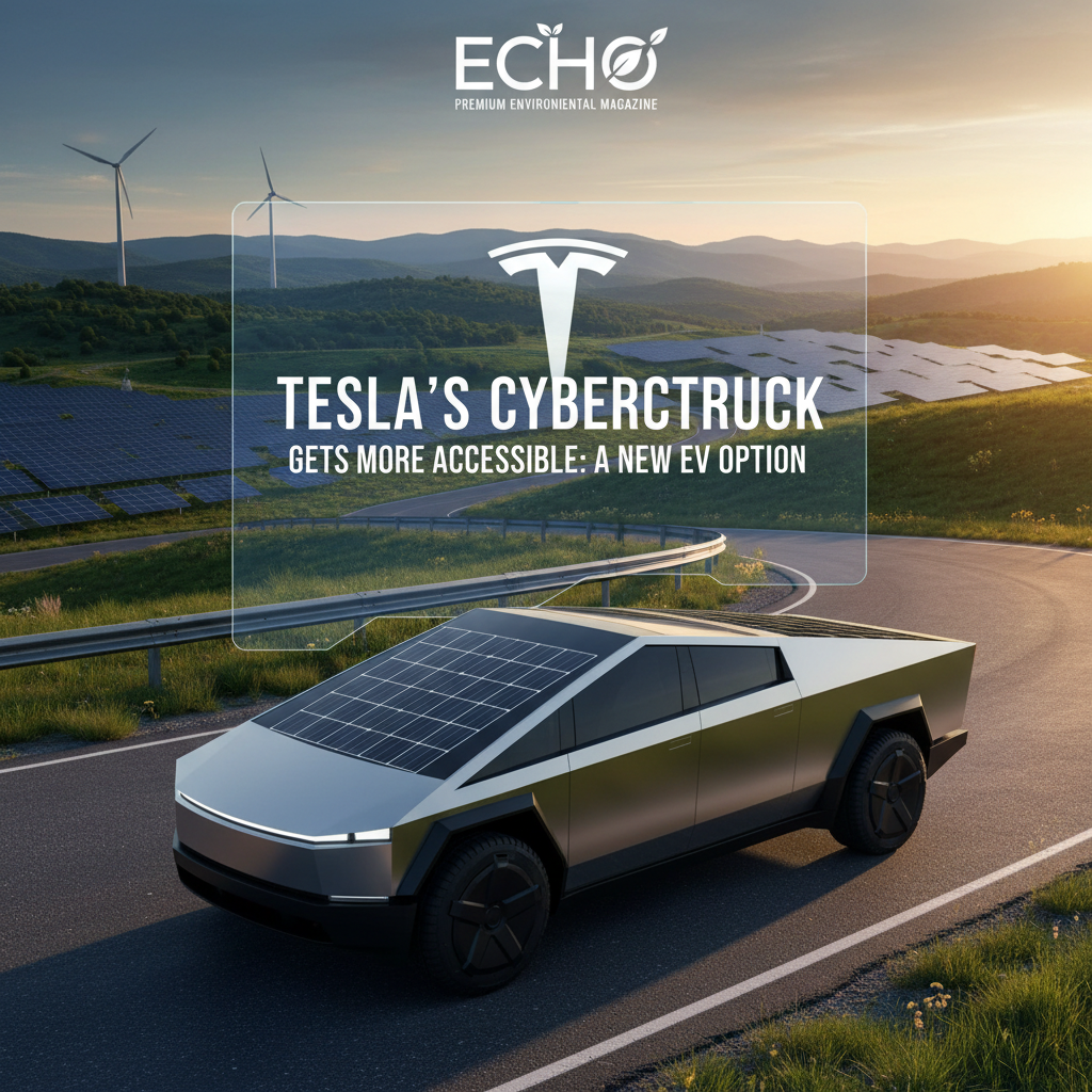 Tesla's Cybertruck Gets More Accessible: A New EV Option
