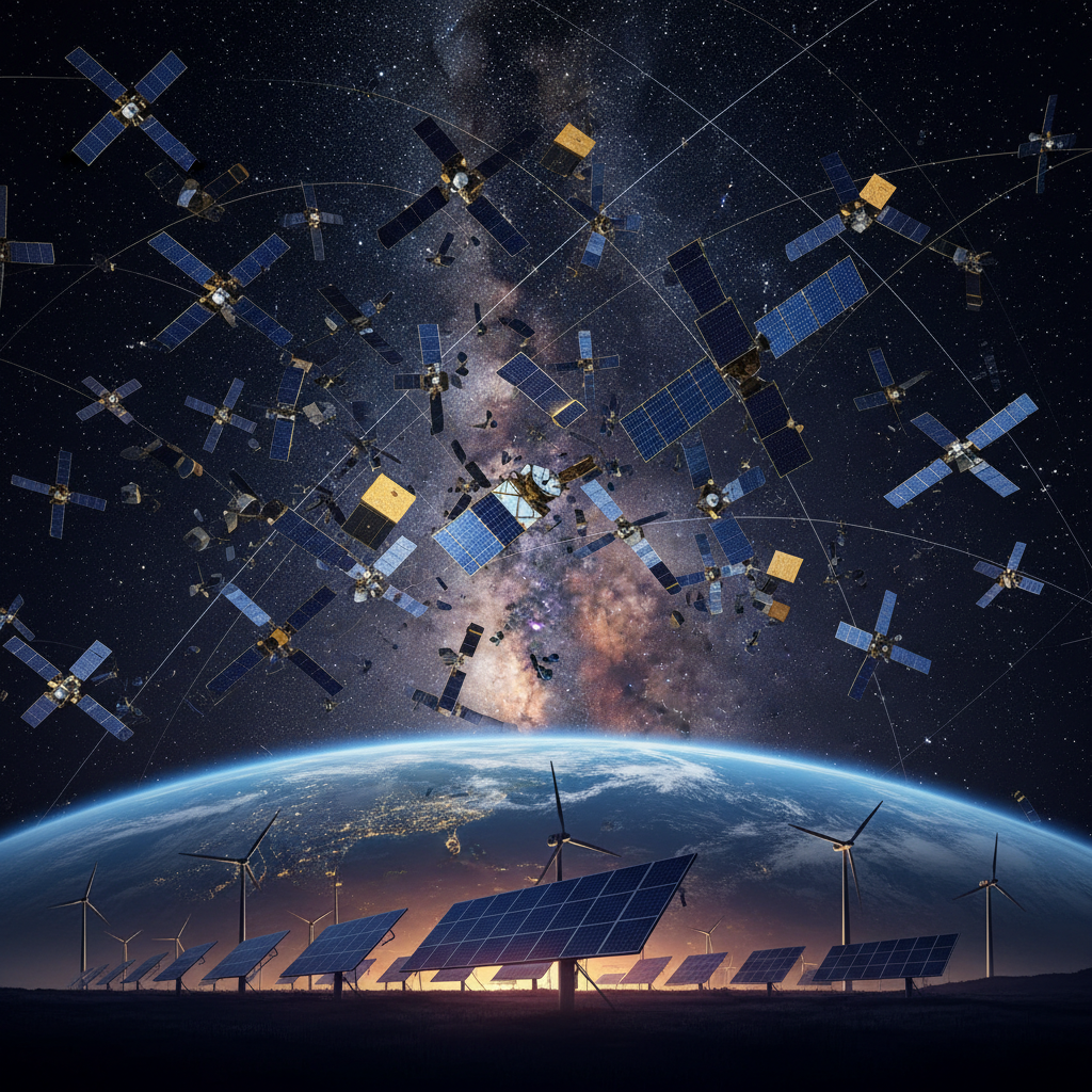 SpaceX's Million-Satellite Plan Threatens Earth's Night Sky