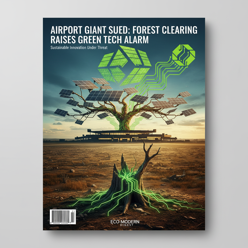 Airport Giant Sued: Forest Clearing Raises Green Tech Alarm