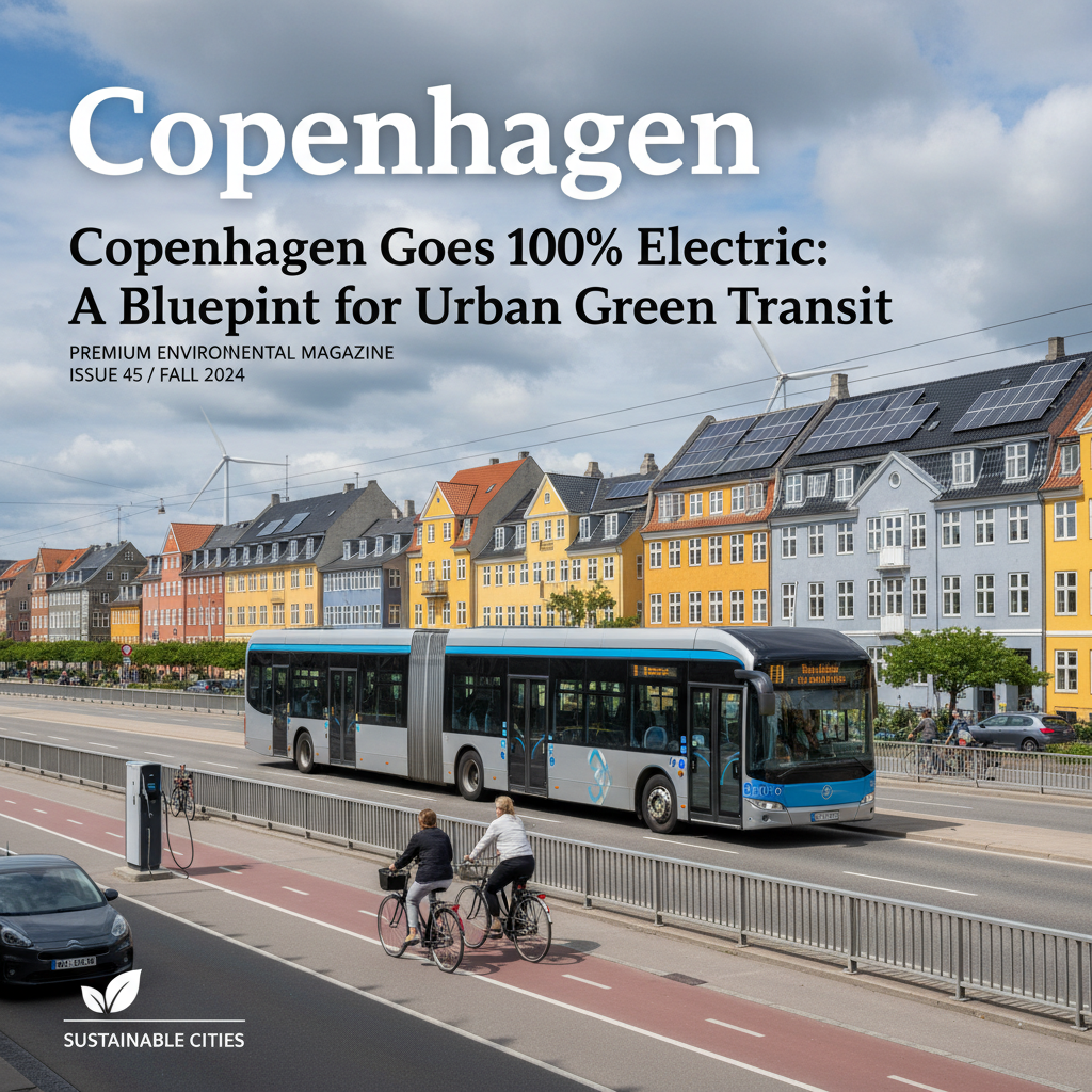 Copenhagen Goes 100% Electric: A Blueprint for Urban Green Transit