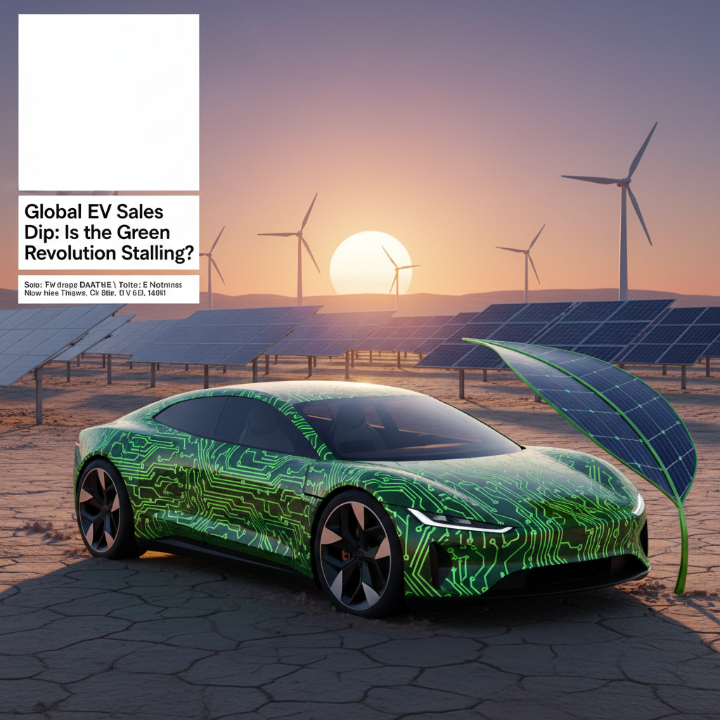 Global EV Sales Dip: Is the Green Revolution Stalling?