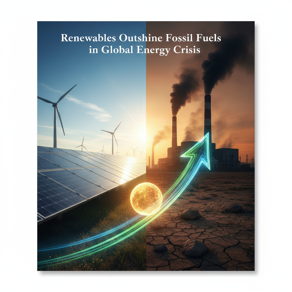 Renewables Outshine Fossil Fuels in Global Energy Crisis