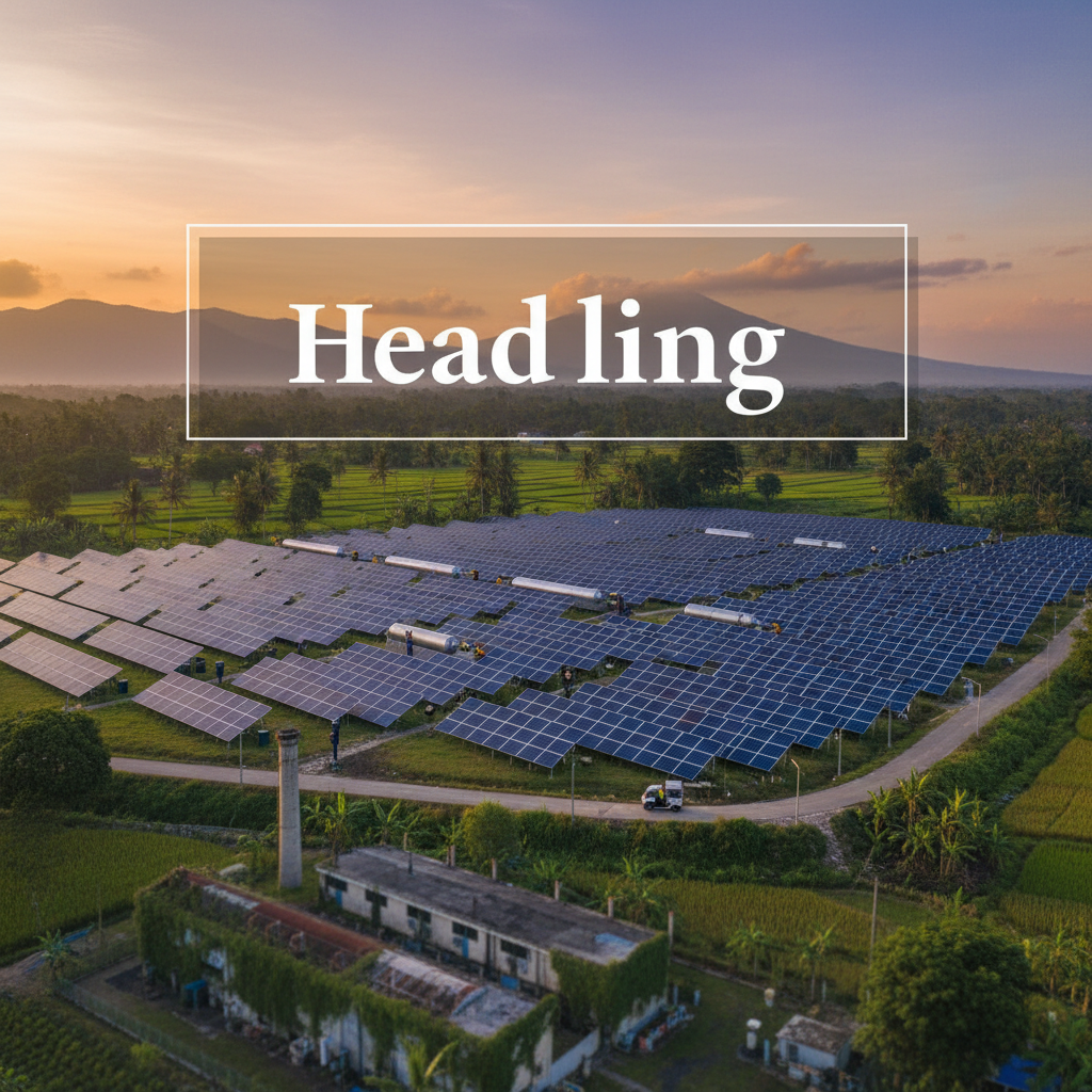 Indonesia's Green Shift: Solar & Batteries Dethrone Diesel