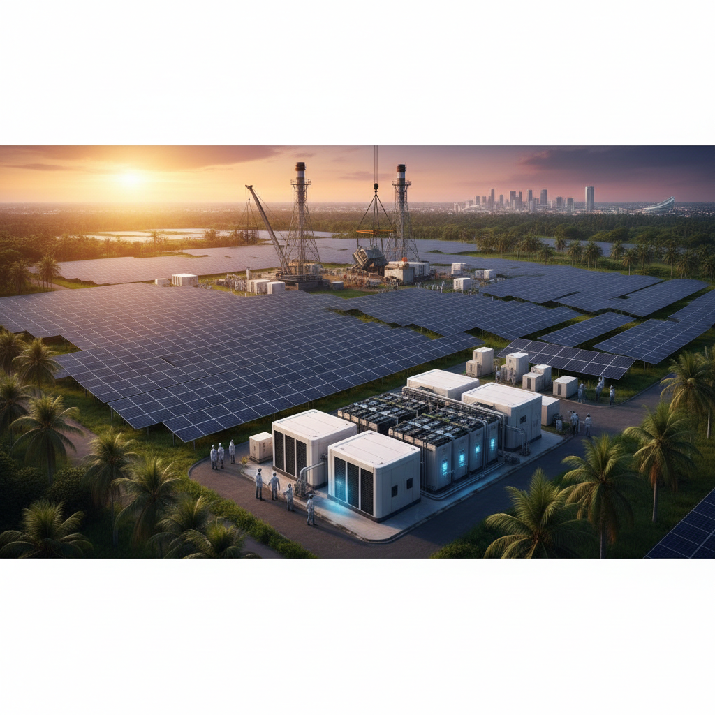 Indonesia's Bold Shift: Solar & Batteries Outshine Diesel