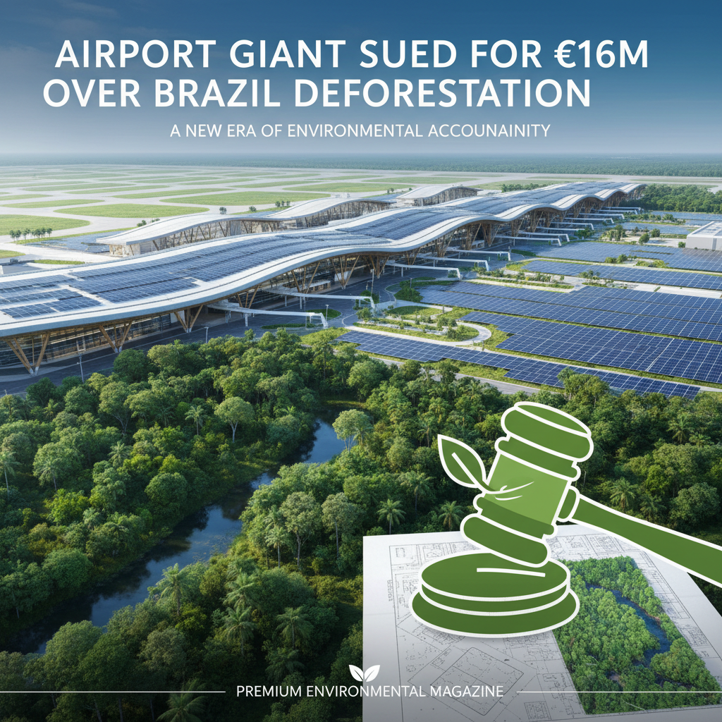 Airport Giant Sued for €16M Over Brazil Deforestation