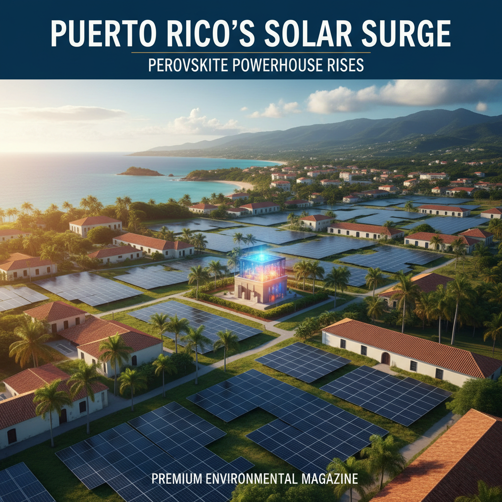 Puerto Rico's Solar Surge: Perovskite Powerhouse Rises