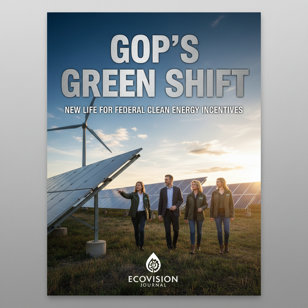 GOP's Green Shift: New Life for Federal Clean Energy Incentives