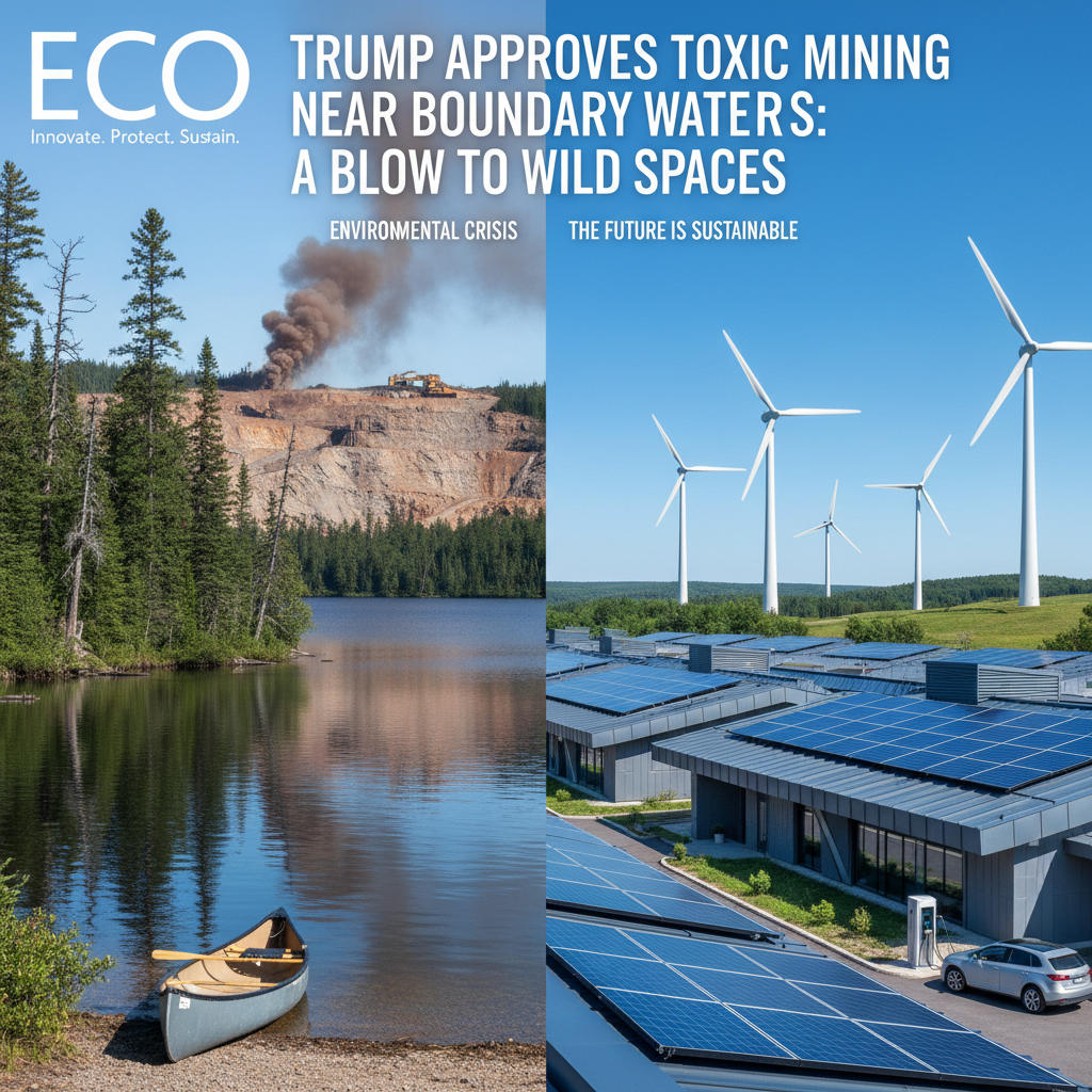 Trump Approves Toxic Mining Near Boundary Waters: A Blow to Wild Spaces