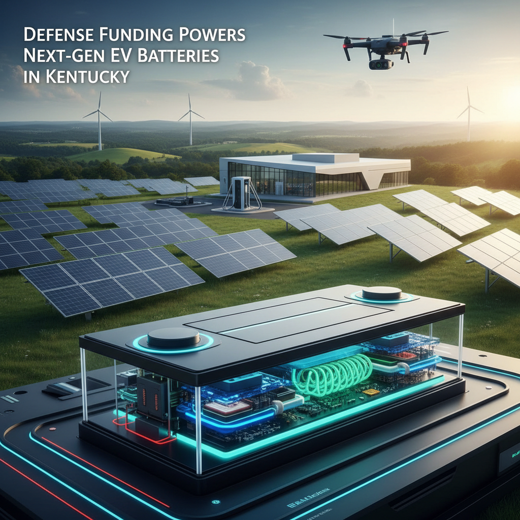 Defense Funding Powers Next-Gen EV Batteries in Kentucky