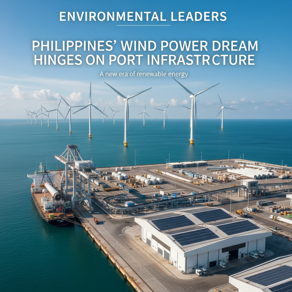 Philippines' Wind Power Dream Hinges on Port Infrastructure