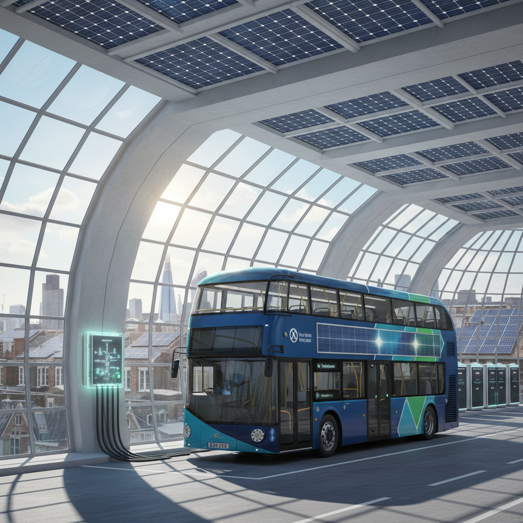 UK Electric Buses Transform into Grid Powerhouses with V2G