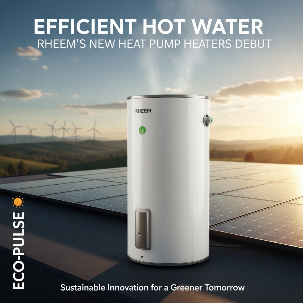 Efficient Hot Water: Rheem's New Heat Pump Heaters Debut