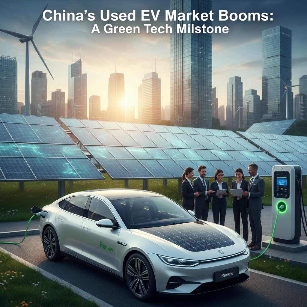 China's Used EV Market Booms: A Green Tech Milestone