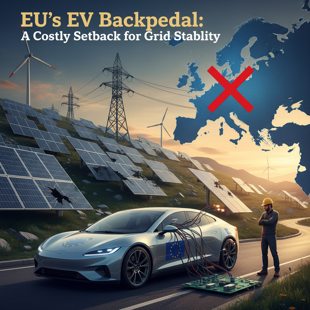 EU's EV Backpedal: A Costly Setback for Grid Stability