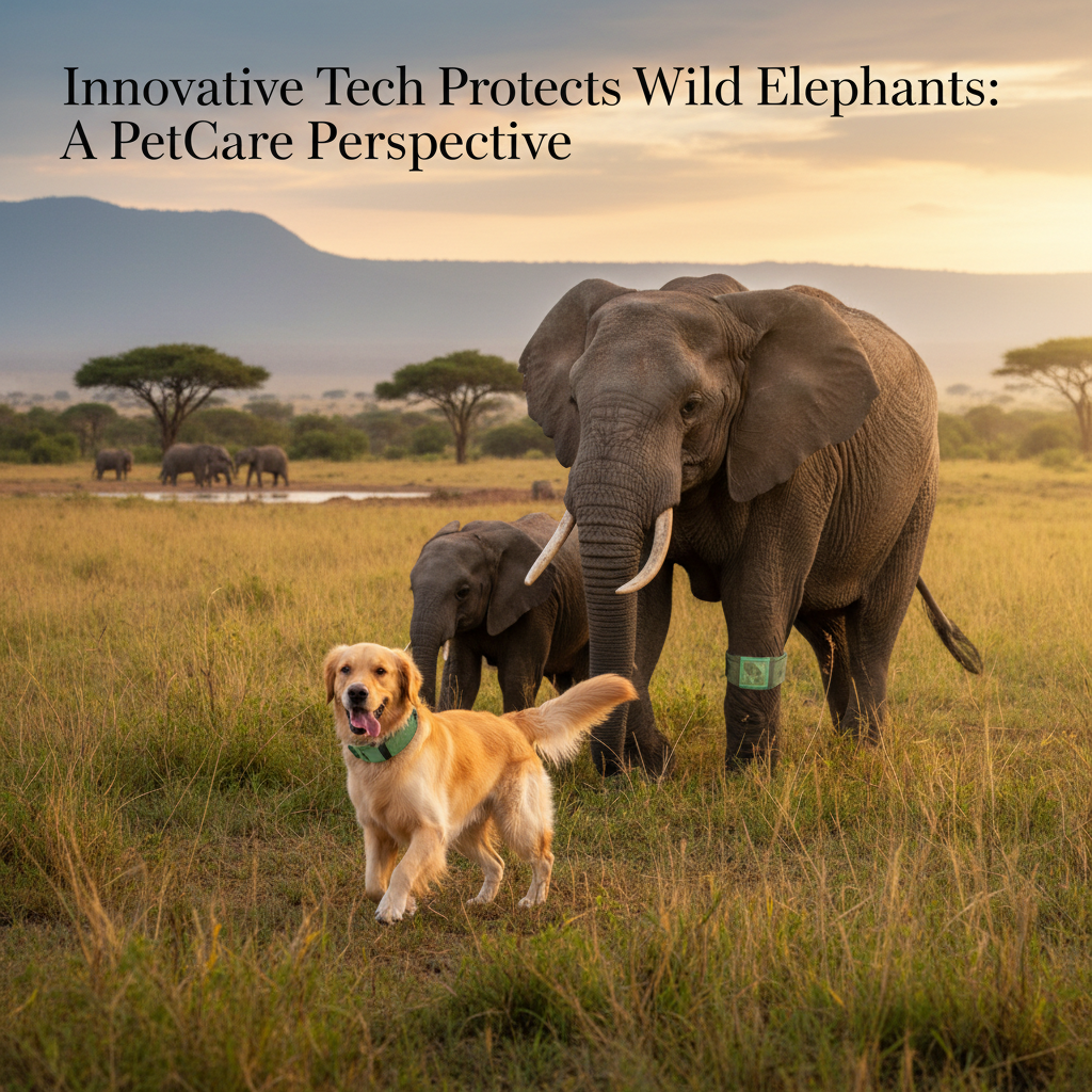 Innovative Tech Protects Wild Elephants: A PetCare Perspective