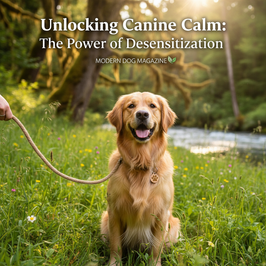 Unlocking Canine Calm: The Power of Desensitization