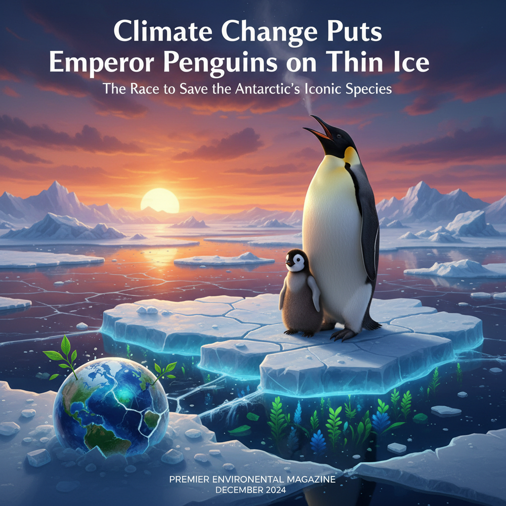 Climate Change Puts Emperor Penguins on Thin Ice