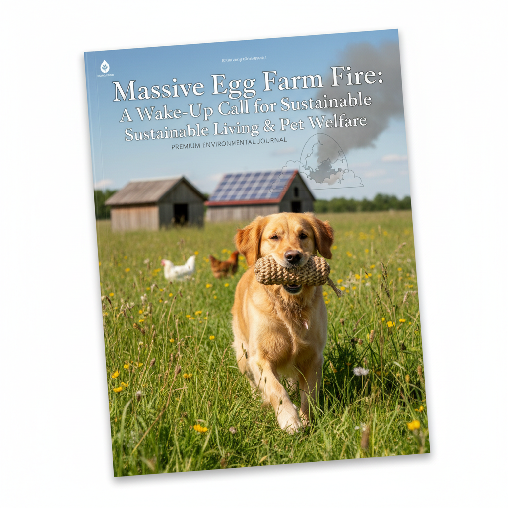 Massive Egg Farm Fire: A Wake-Up Call for Sustainable Living & Pet Welfare