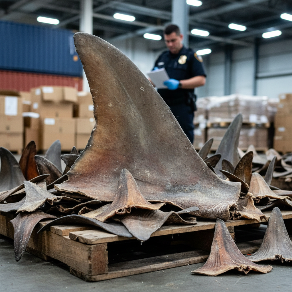 Massive Shark Fin Seizure Exposes Wildlife Trafficking Threat