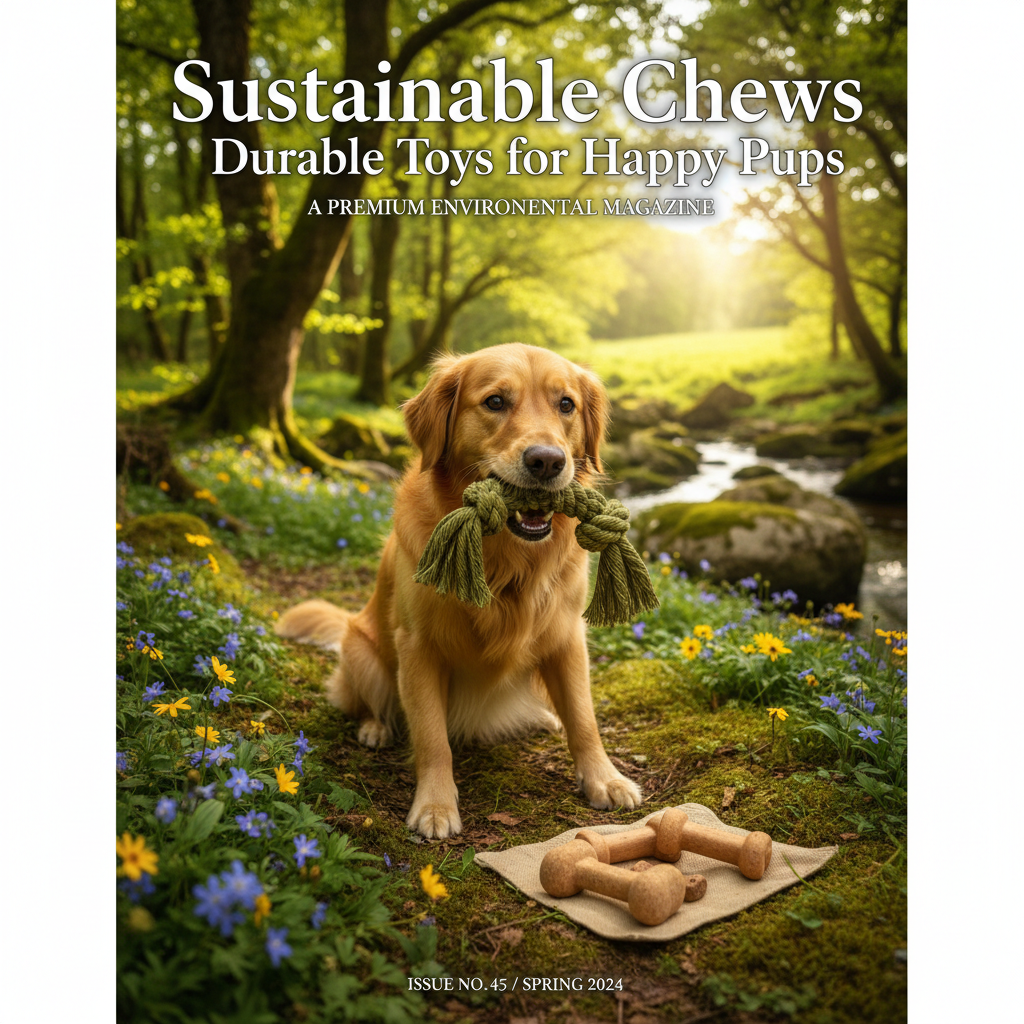 Sustainable Chews: Durable Toys for Happy Pups