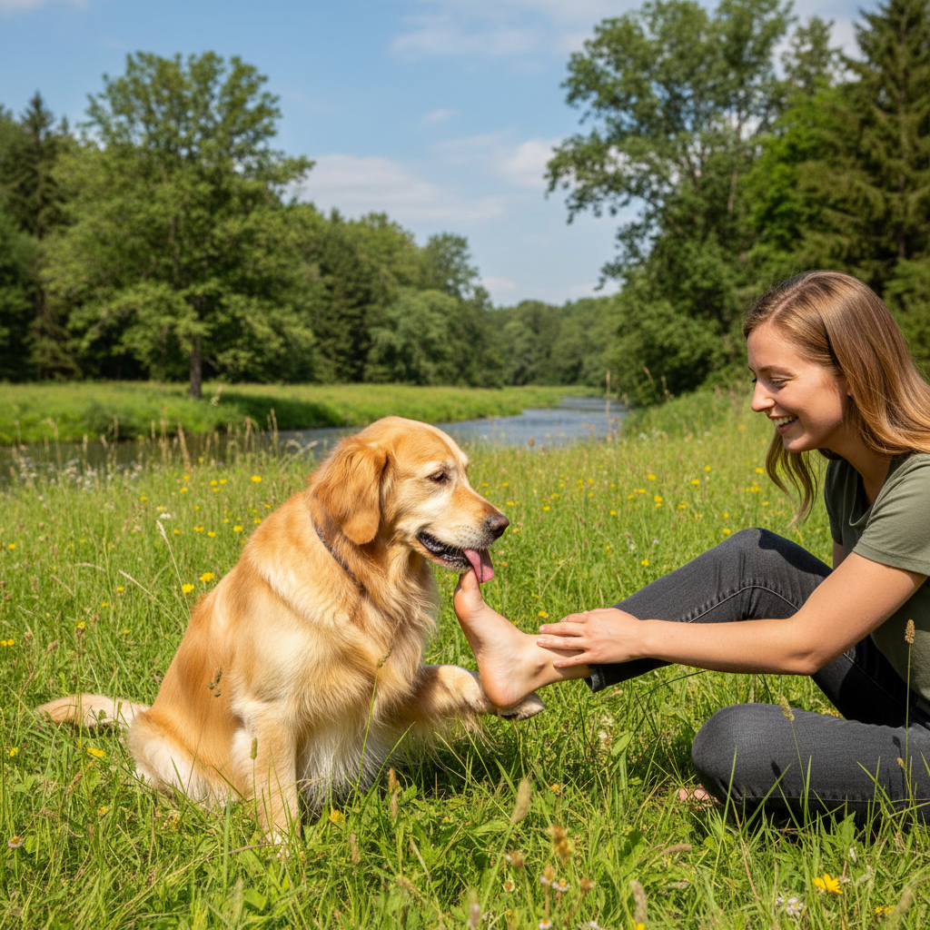 Unlocking Canine Communication: Why Your Dog Licks Your Feet