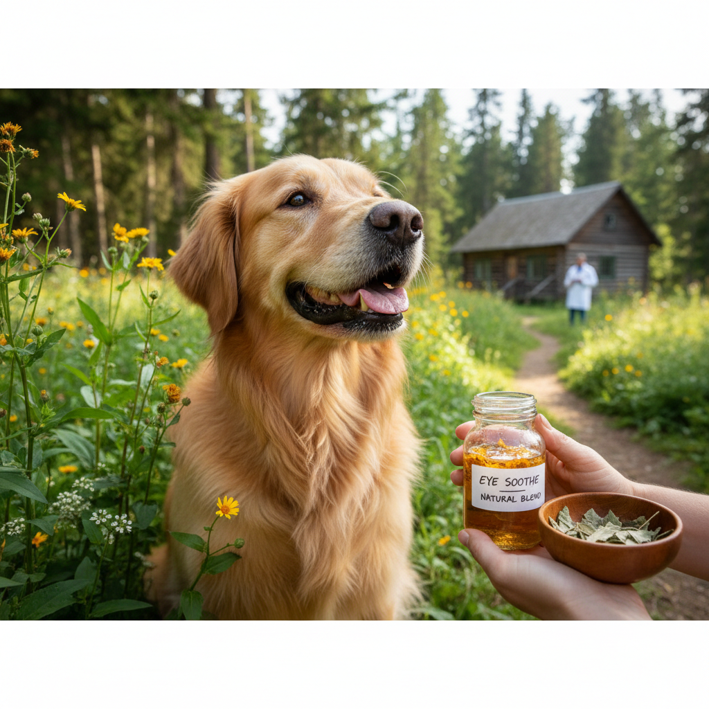 Canine Eye Styes: Holistic Home Care & Vet When Needed