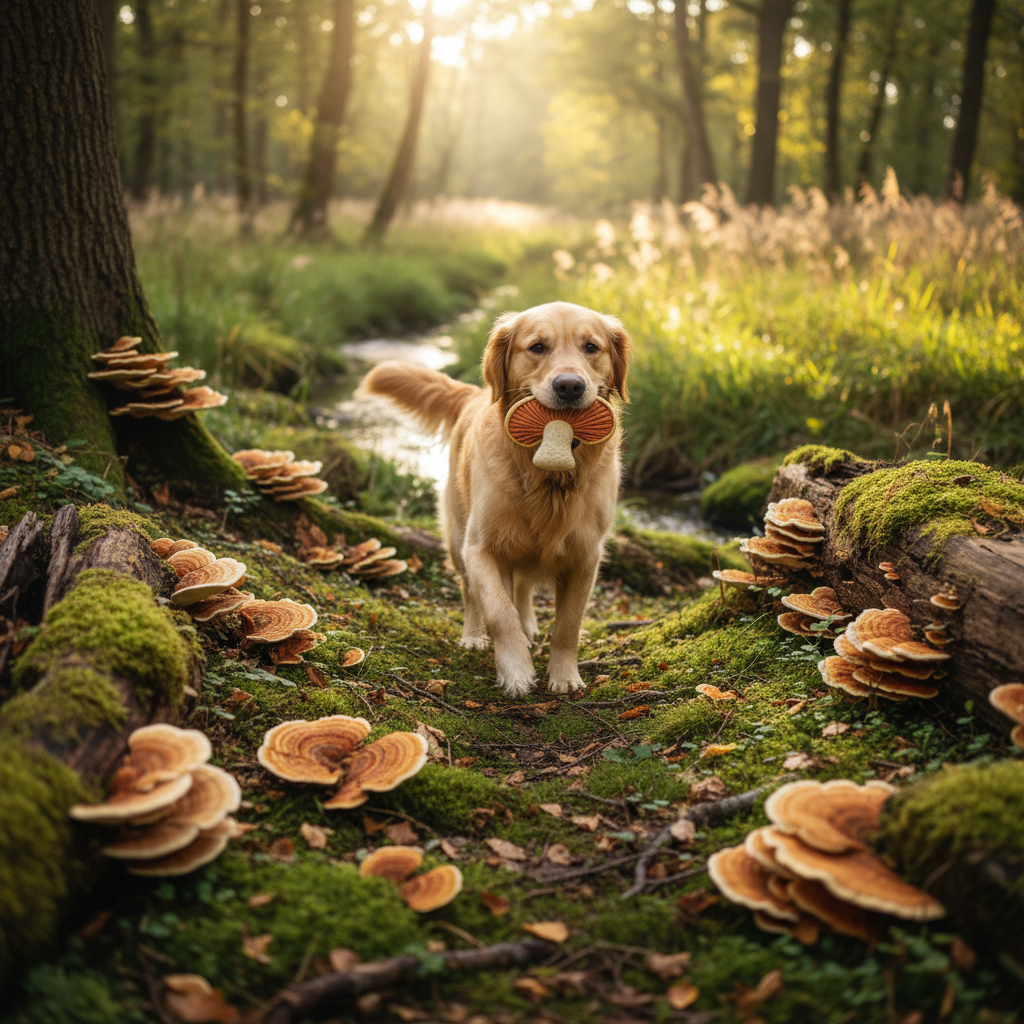 Ancient Fungi, Modern Pets: Sustainable Turkey Tail for Canine Health