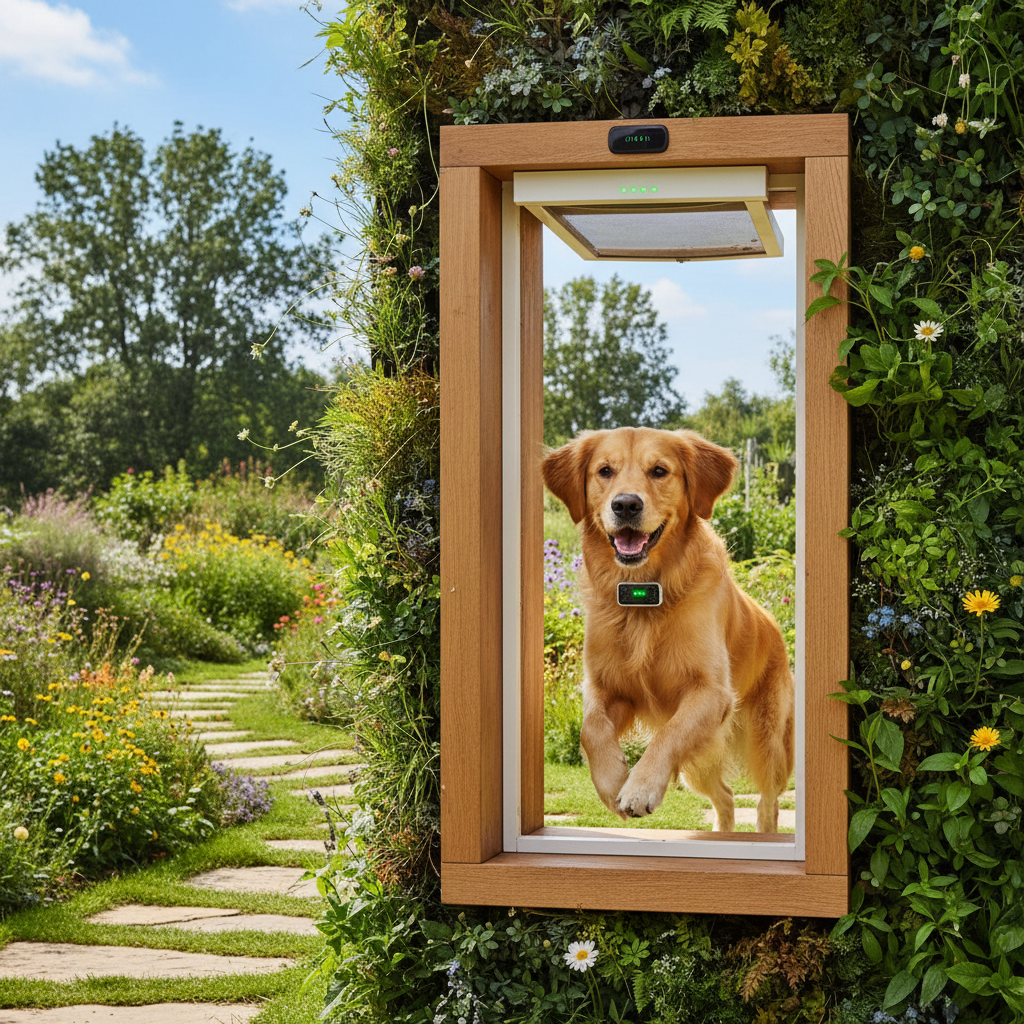 Smart Dog Doors: Elevating Pet Access & Home Security