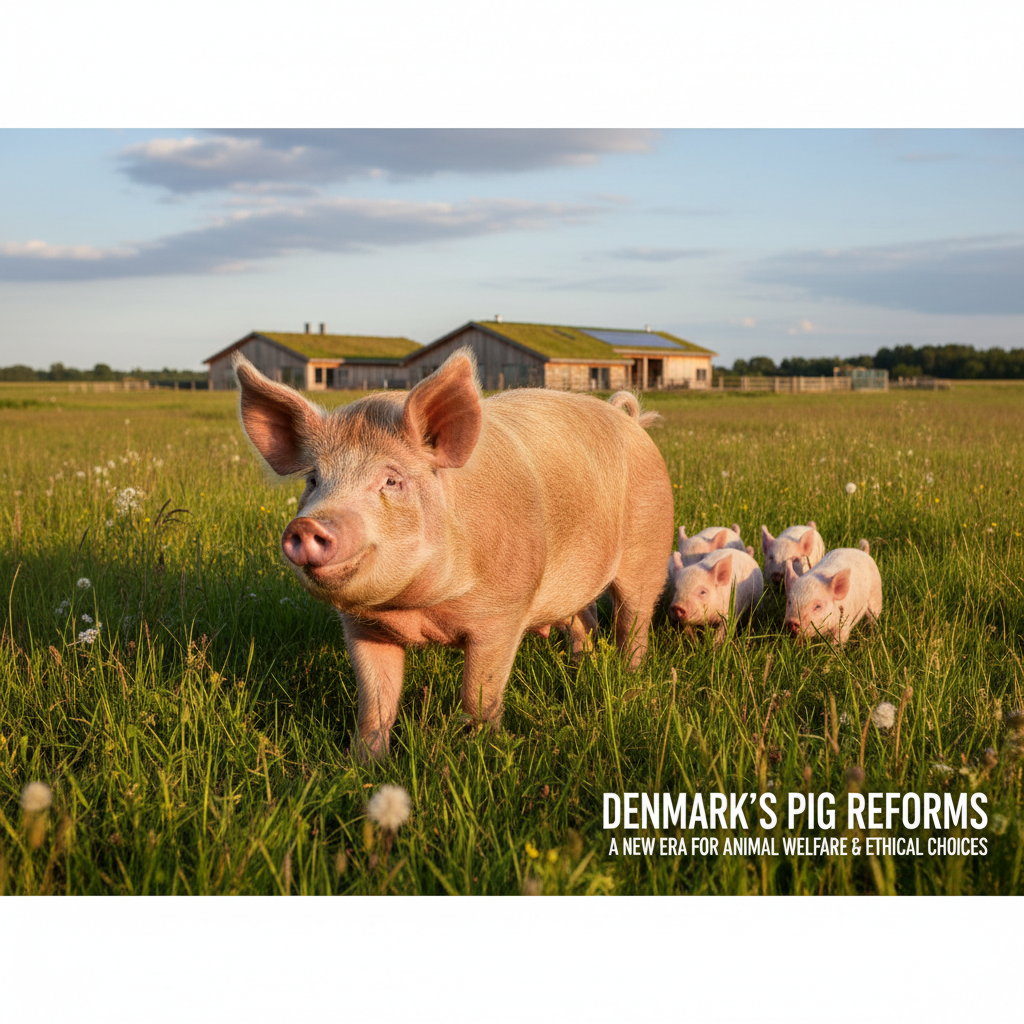 Denmark's Pig Reforms: A New Era for Animal Welfare & Ethical Choices