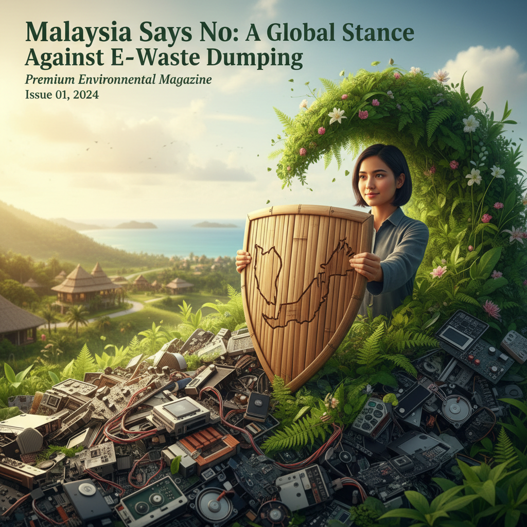 Malaysia Says No: A Global Stance Against E-Waste Dumping