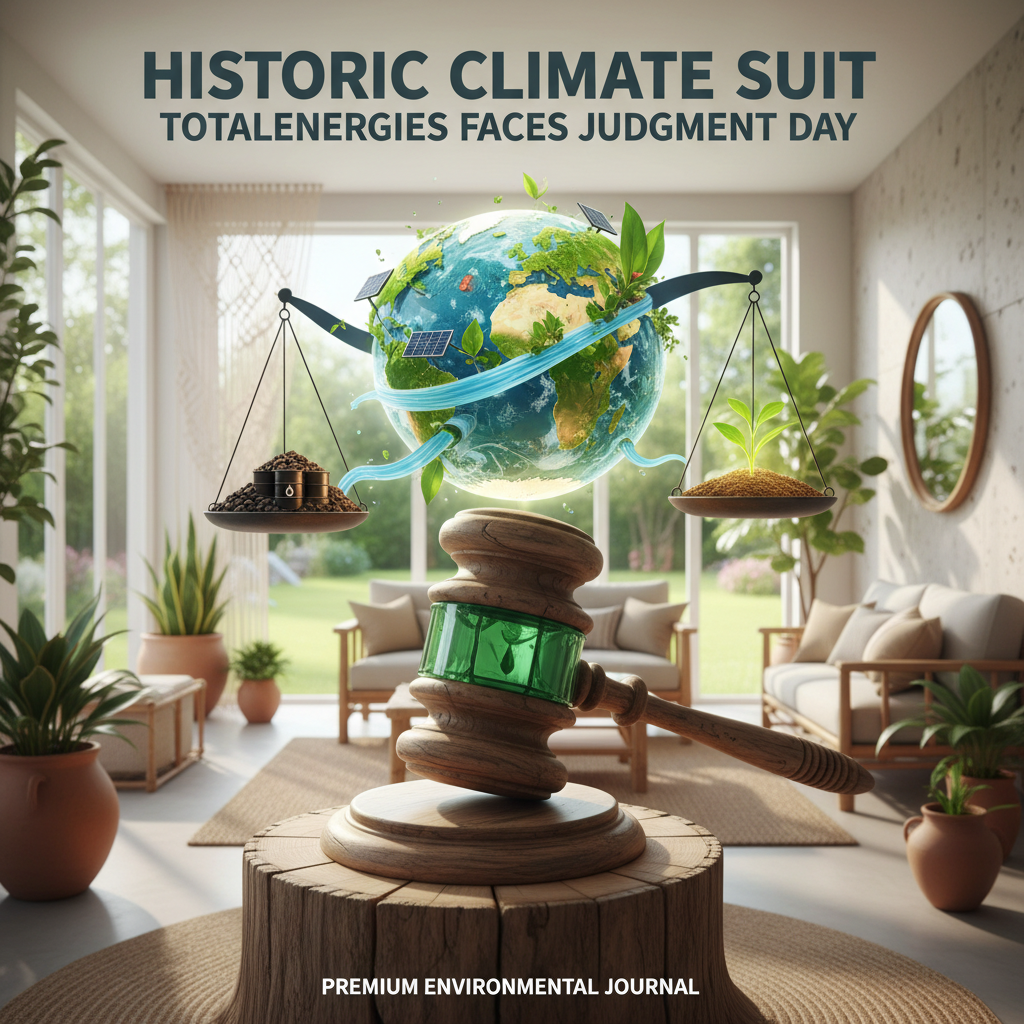 Historic Climate Suit: TotalEnergies Faces Judgment Day