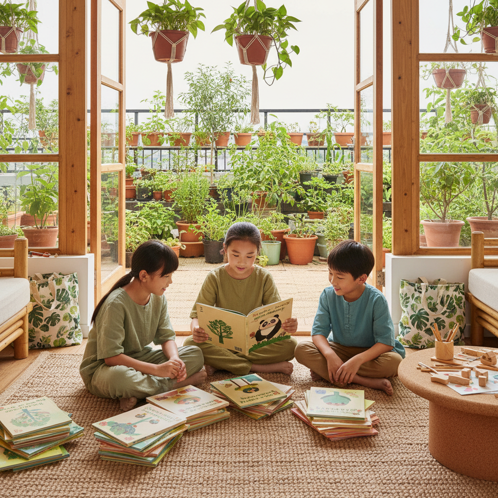 China's Children Lead Green Wave with Eco-Education Books