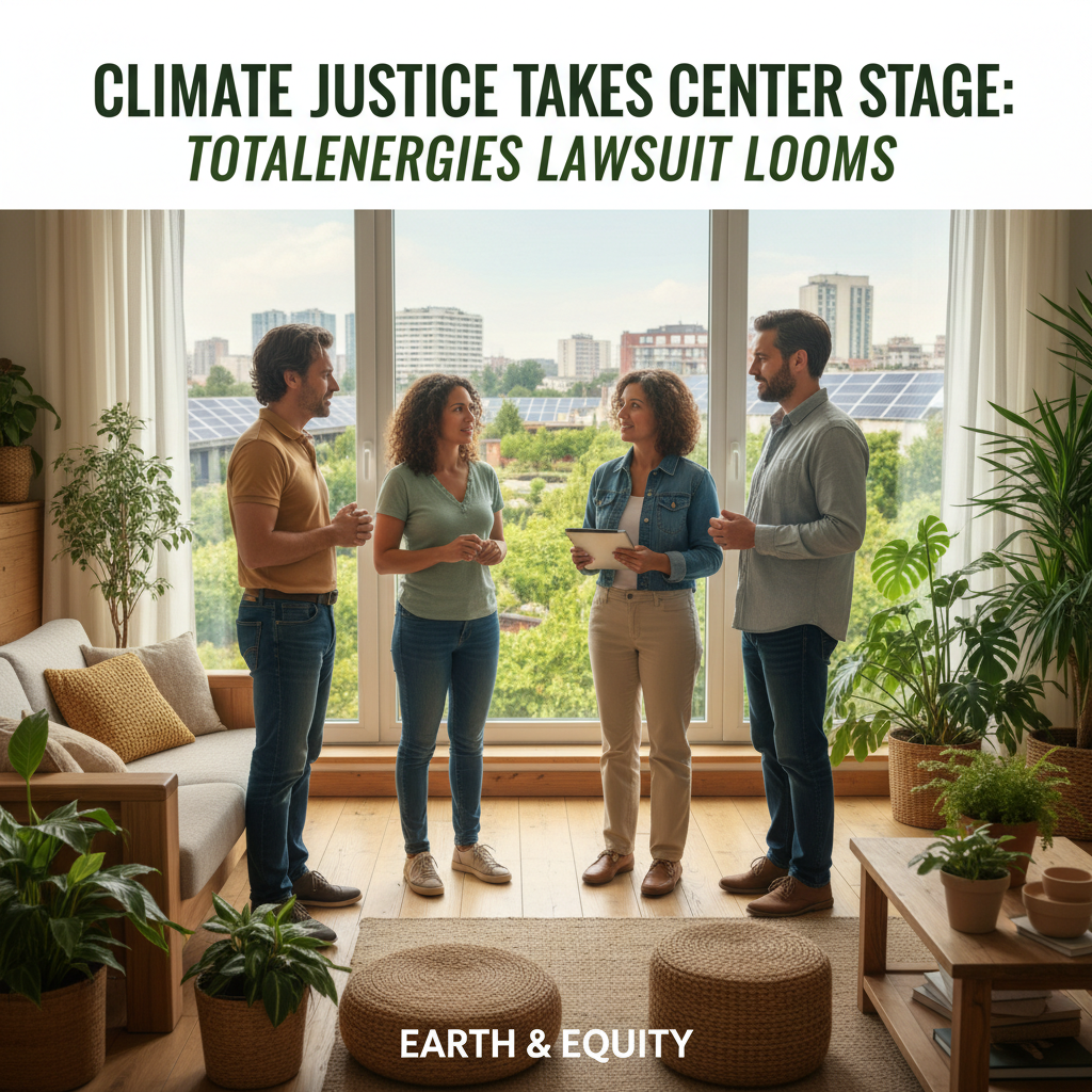 Climate Justice Takes Center Stage: TotalEnergies Lawsuit Looms