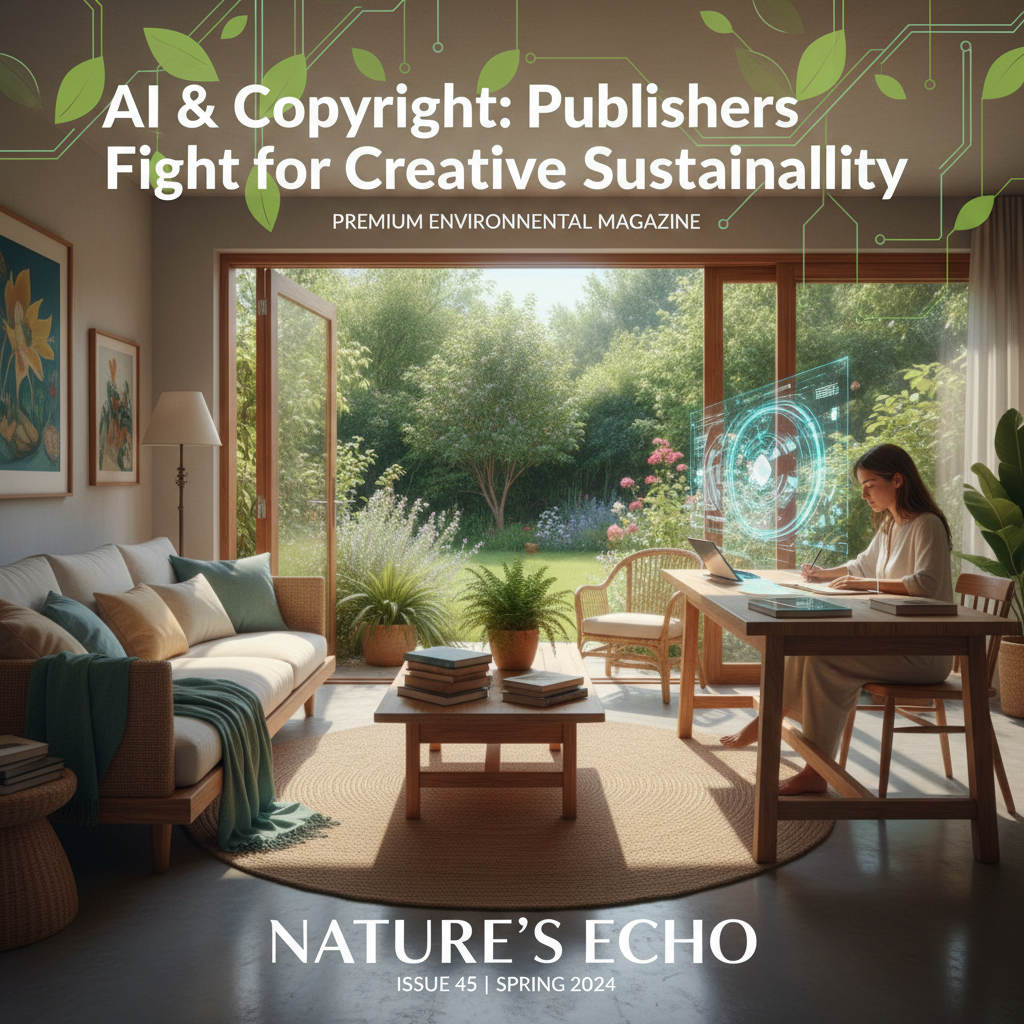 AI & Copyright: Publishers Fight for Creative Sustainability