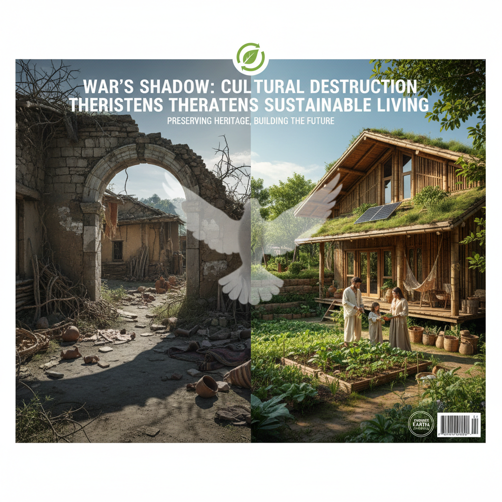 War's Shadow: Cultural Destruction Threatens Sustainable Living