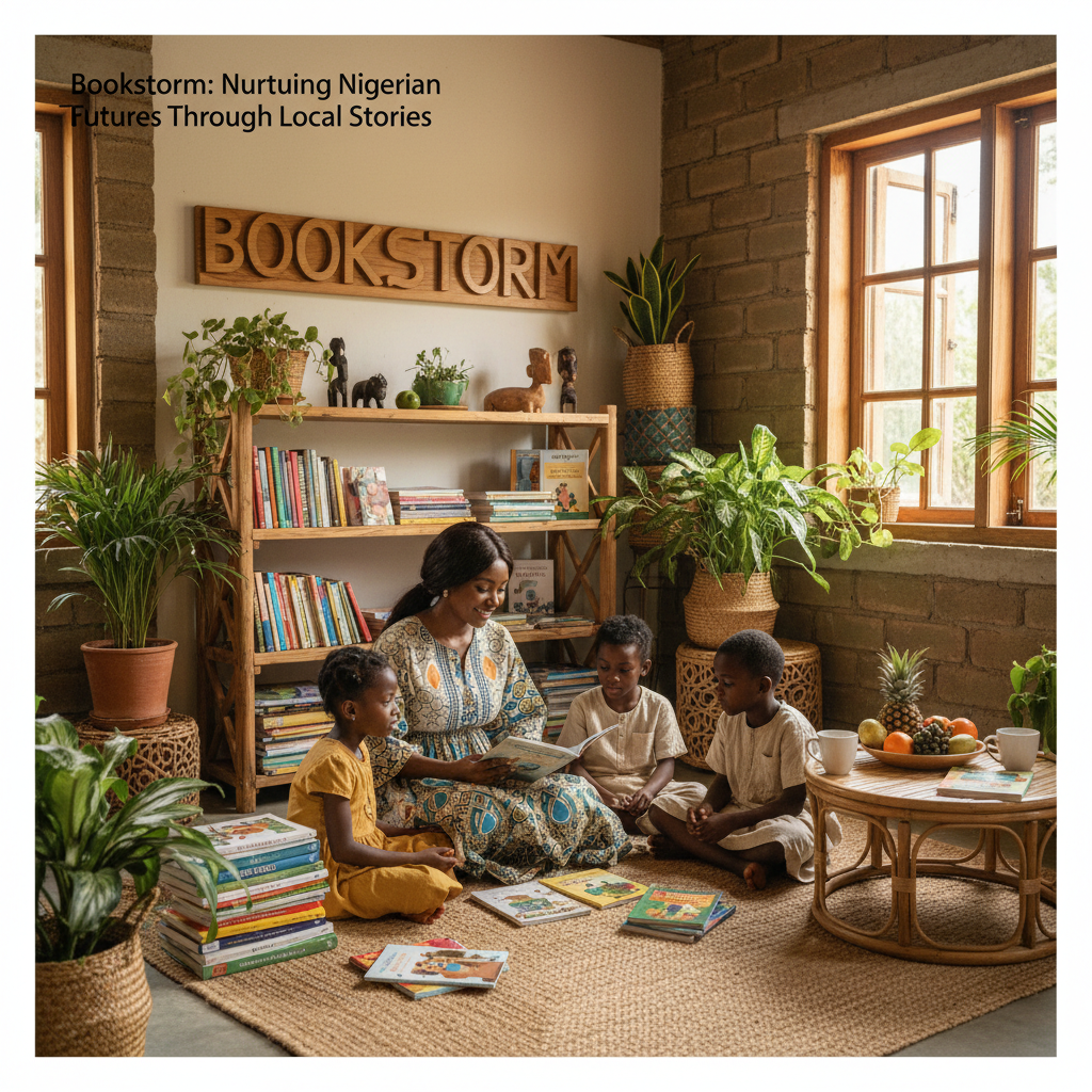 Bookstorm: Nurturing Nigerian Futures Through Local Stories