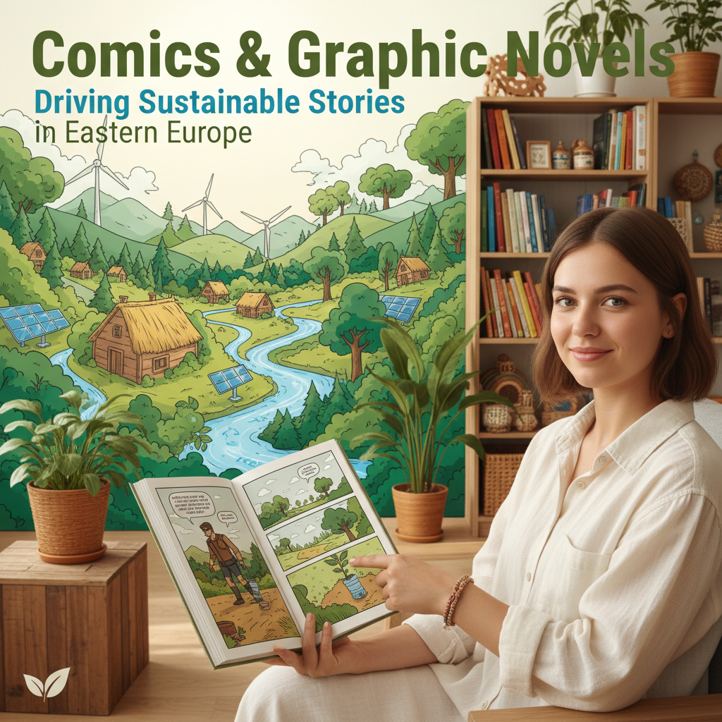 Comics & Graphic Novels: Driving Sustainable Stories in Eastern Europe