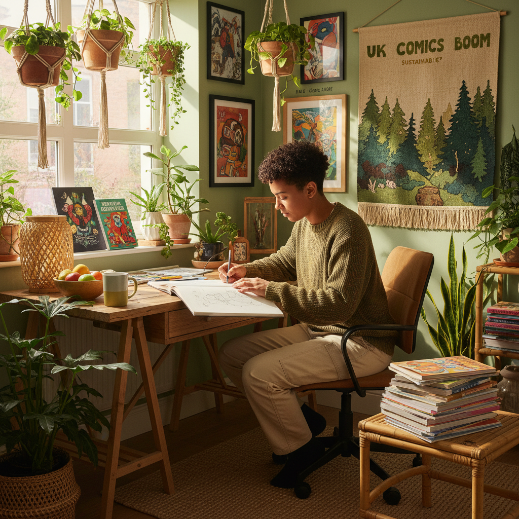 UK Comics Boom: Are Creator Livelihoods Sustainable?