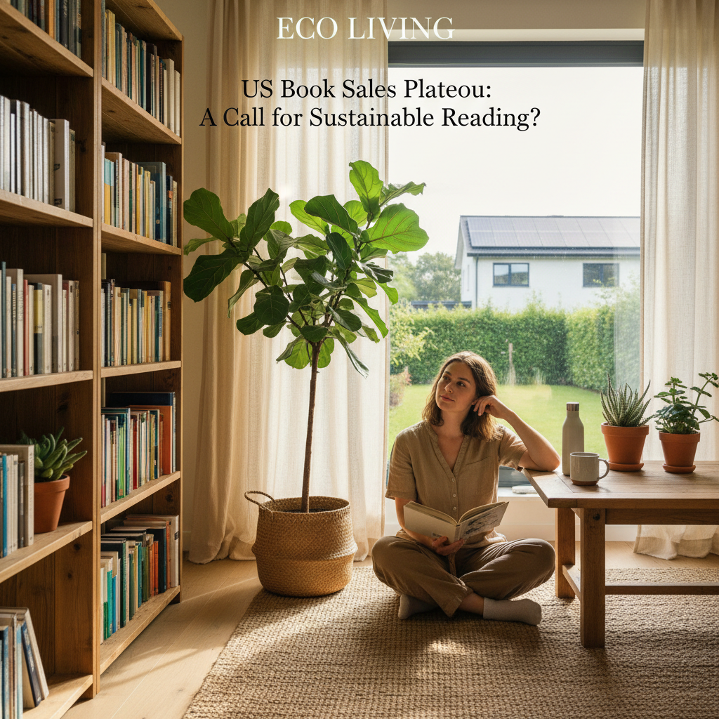US Book Sales Plateau: A Call for Sustainable Reading?
