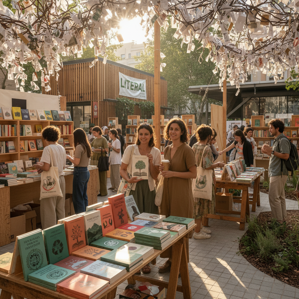 Barcelona's Literal Fair: Indie Books Champion Sustainable Issues