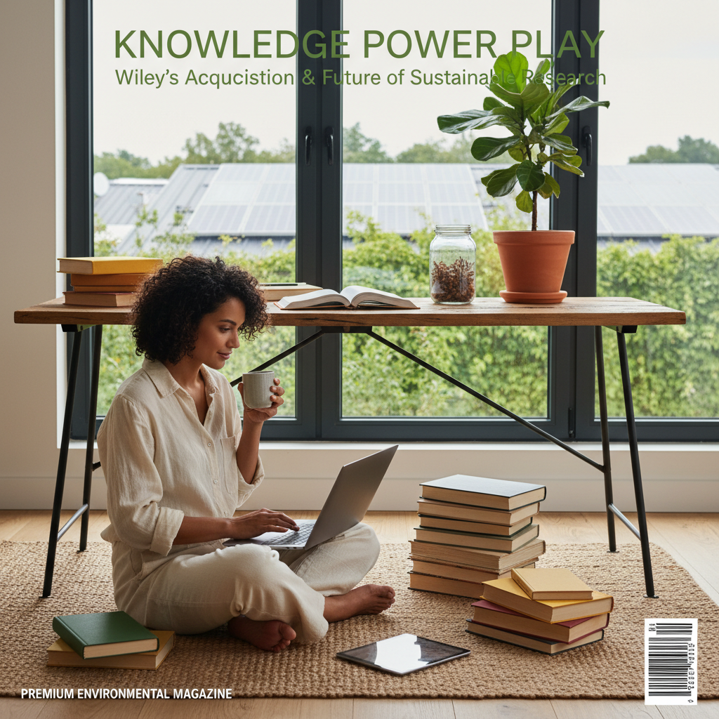 Knowledge Power Play: Wiley's Acquisition & Future of Sustainable Research