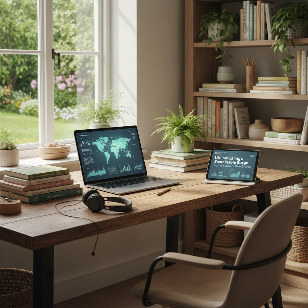 UK Publishing's Sustainable Surge: Digital & Exports Drive Growth