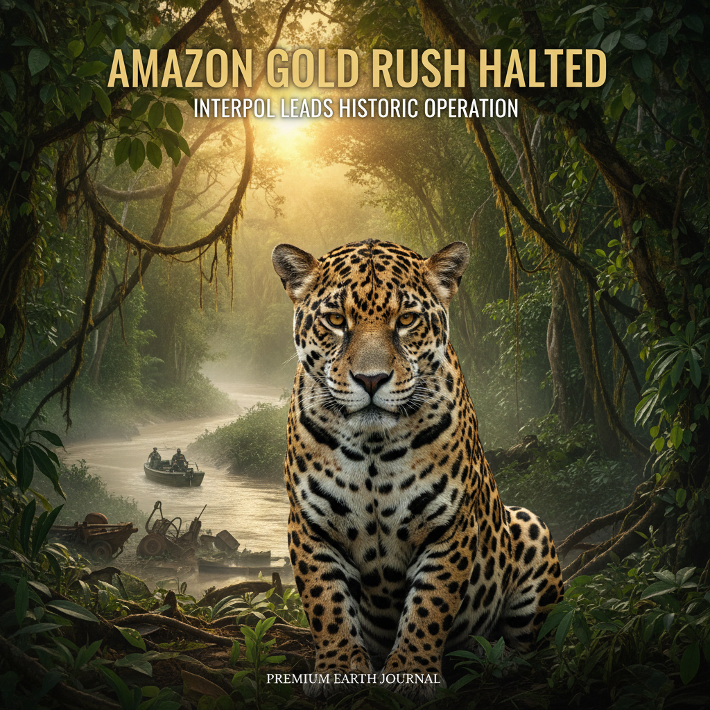 Amazon Gold Rush Halted: Interpol Leads Historic Operation