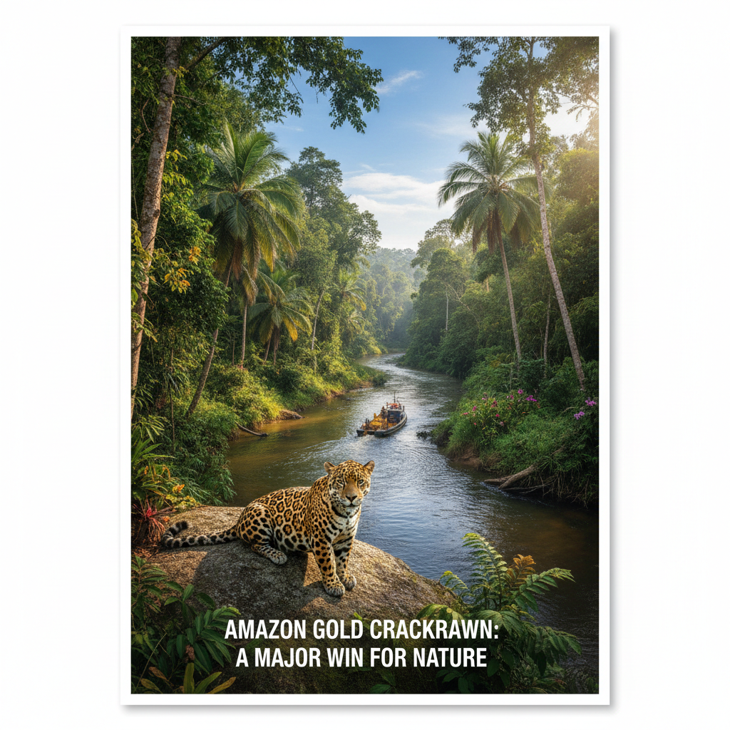 Amazon Gold Crackdown: A Major Win for Nature