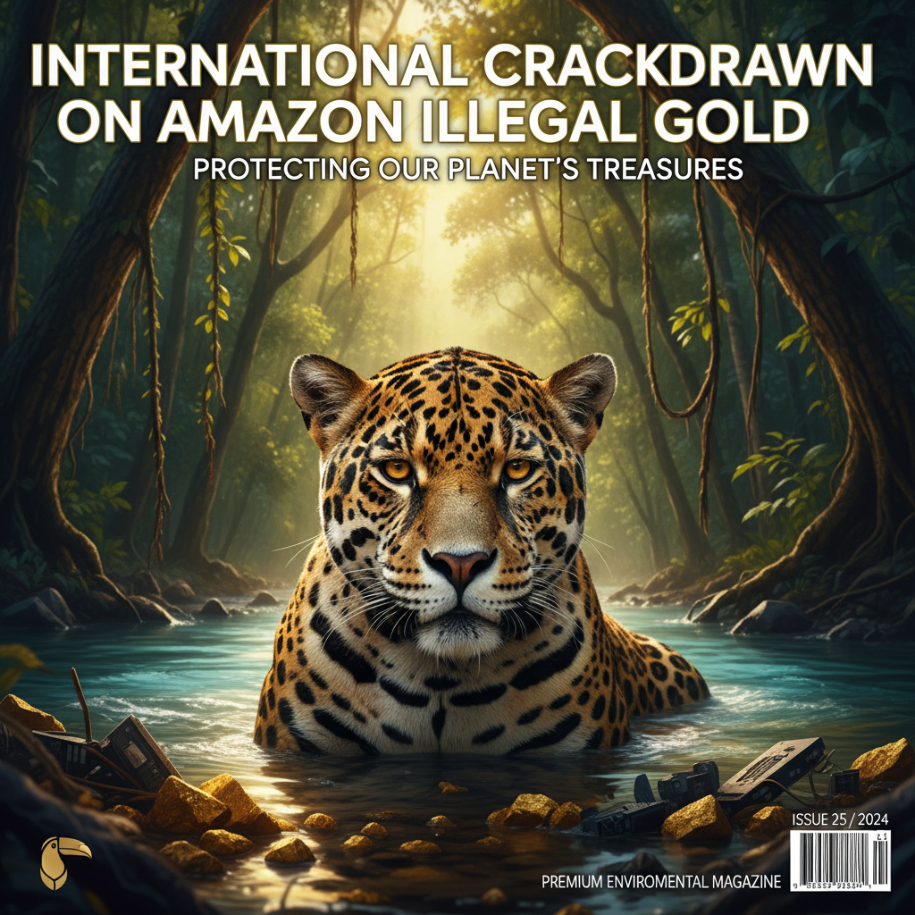 International Crackdown on Amazon Illegal Gold