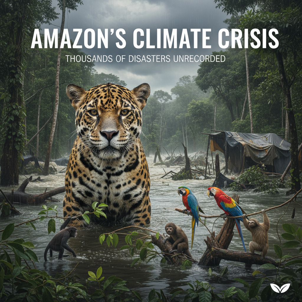 Amazon's Climate Crisis: Thousands of Disasters Unrecorded